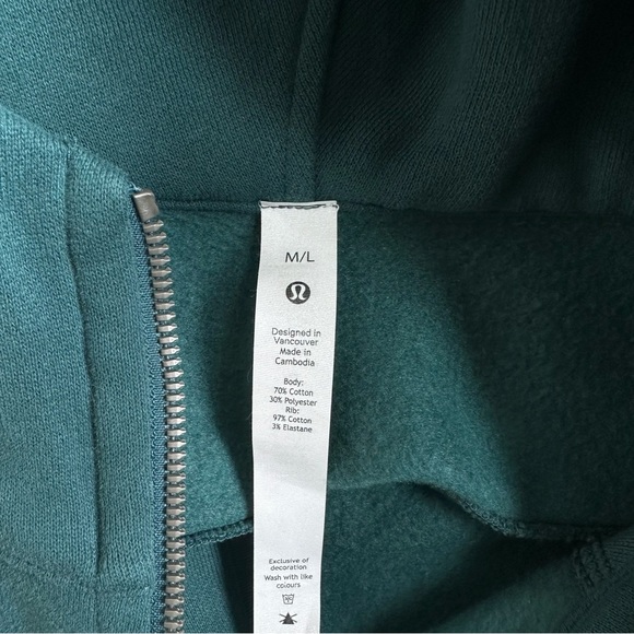 Lululemon Scuba Oversized Half-Zip Hoodie M/L - Picture 3 of 3